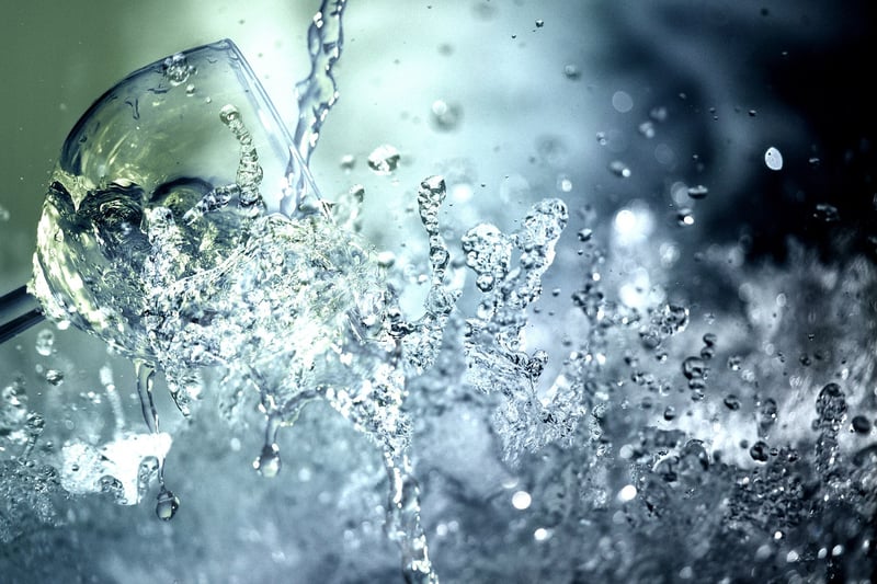 Woman drinking water